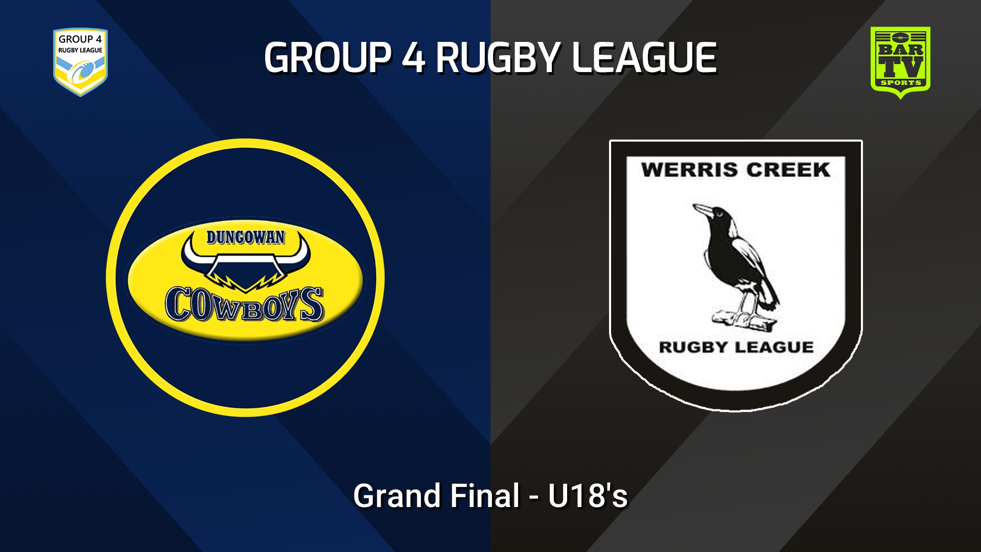 250907-video-Group 4 Rugby League Grand Final - U18's - Dungowan Cowboys v Werris Creek Magpies Minigame Slate Image