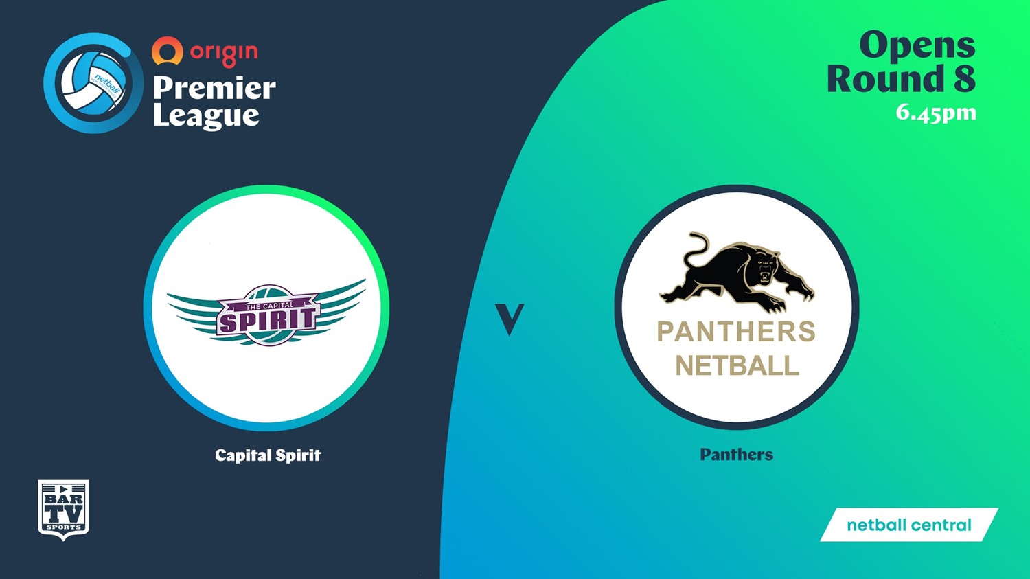 NSW Prem League Round 8 - Opens - Capital Spirit v Panthers Minigame Slate Image