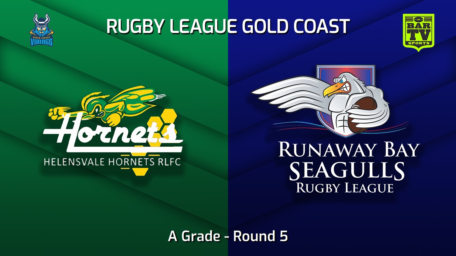 230521-Gold Coast Round 5 - A Grade - Helensvale Hornets v Runaway Bay Seagulls Minigame Slate Image