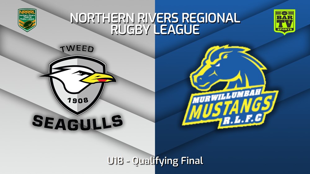 220814-Northern Rivers Qualifying Final - U18 - Tweed Heads Seagulls v Murwillumbah Mustangs Slate Image