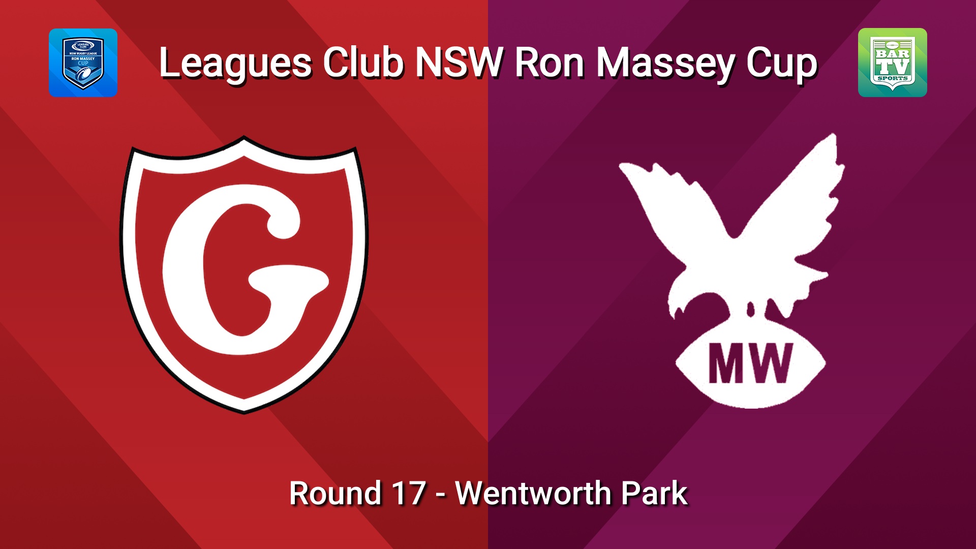 260802-video-Ron Massey Cup Round 17 - Glebe Dirty Reds v Manly Leagues Slate Image