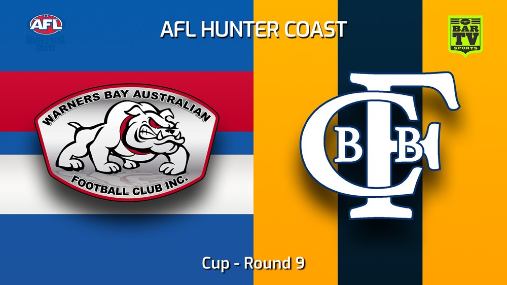 240601-video-AFL Hunter Central Coast Round 9 - Cup - Warners Bay Bulldogs v Bateau Bay Minigame Slate Image