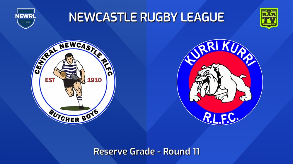 240630-video-Newcastle RL Round 11 - Reserve Grade - Central Newcastle Butcher Boys v Kurri Kurri Bulldogs Slate Image