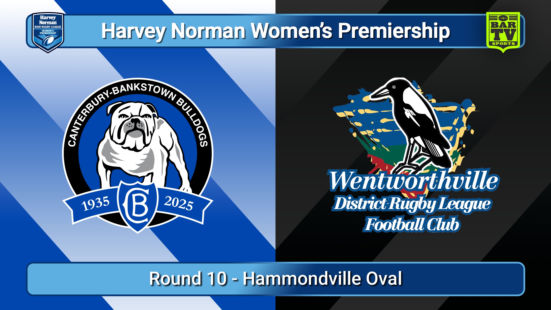 250907-video-Harvey Norman NSW Women's Premiership Round 10 - Canterbury-Bankstown Bulldogs v Wentworthville Magpies  Minigame Slate Image