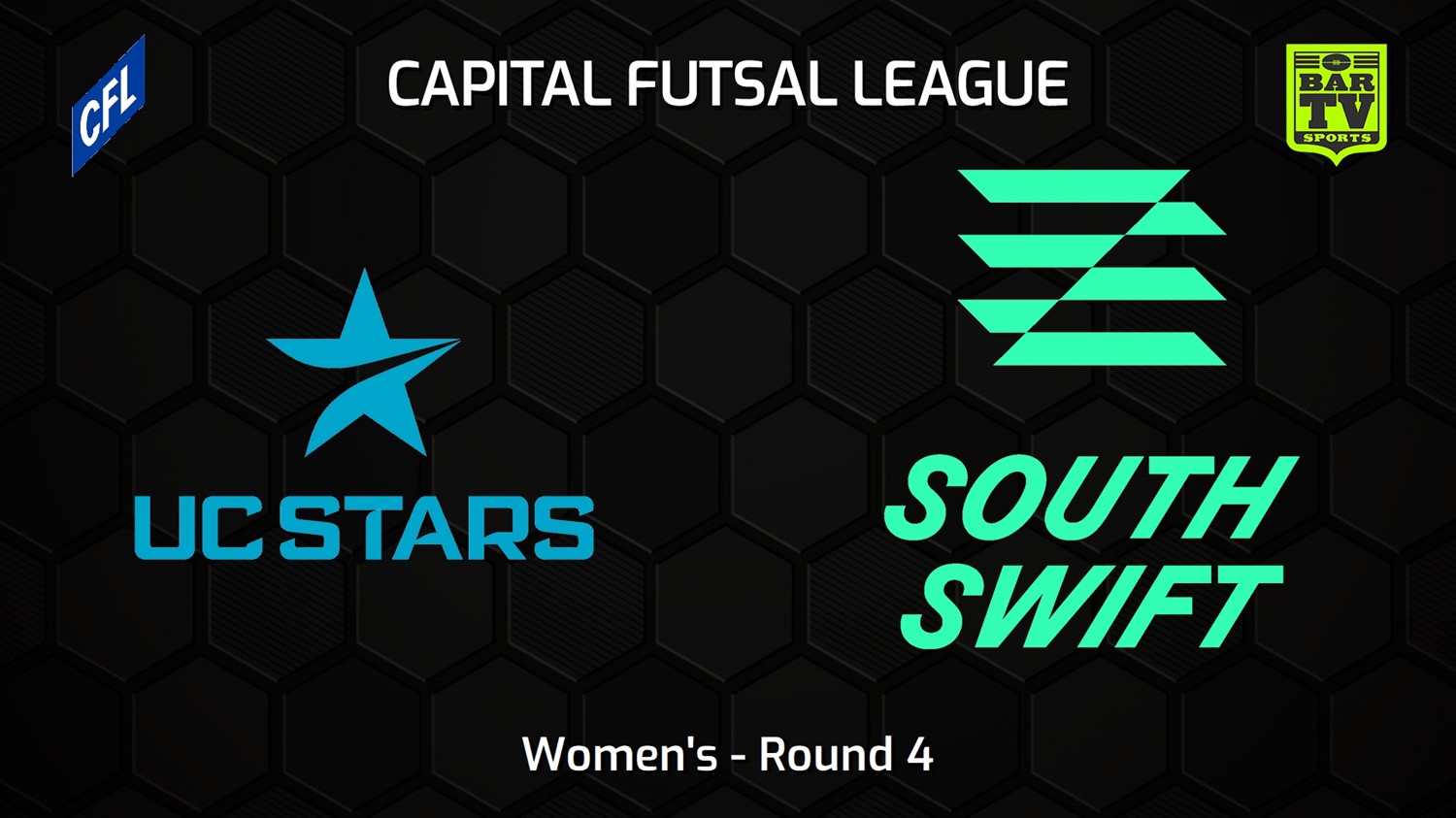 221120-Capital Football Futsal Round 4 - Women's - UC Stars FC v South Canberra Swift Minigame Slate Image