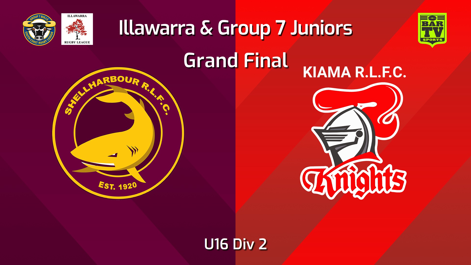 250907-video-Illawarra and Group 7 Merged Juniors Grand Final - U16 Div 2 - Shellharbour Sharks v Kiama Knights Minigame Slate Image