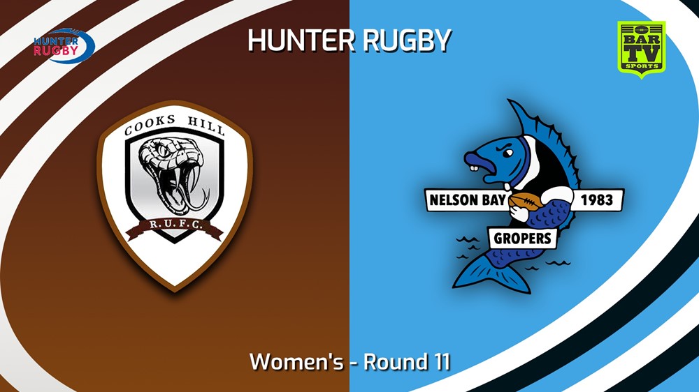240629-video-Hunter Rugby Round 11 - Women's - Cooks Hill Brownies v Nelson Bay Gropers Slate Image