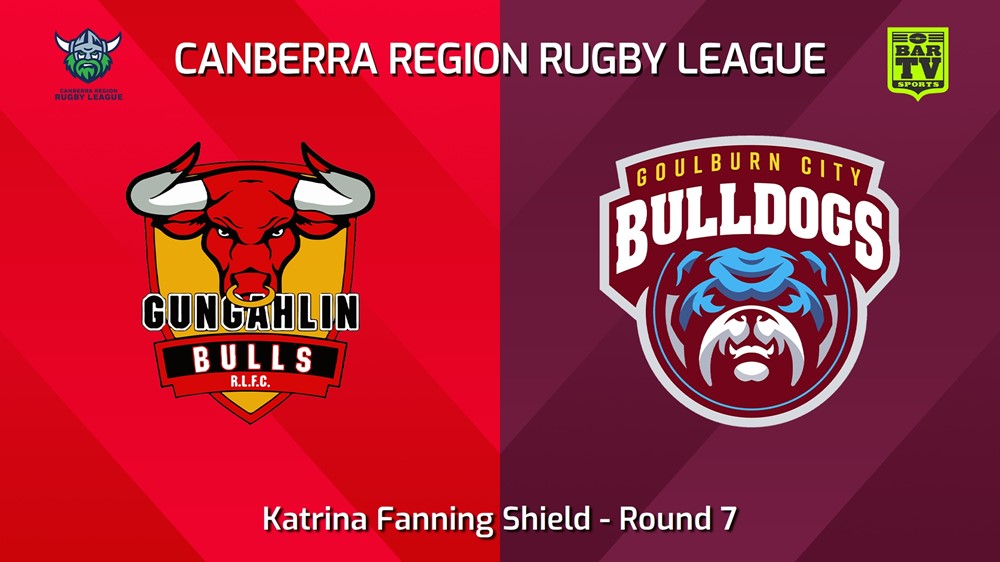 240518-video-Canberra Round 7 - Katrina Fanning Shield - Gungahlin Bulls v Goulburn City Bulldogs Slate Image