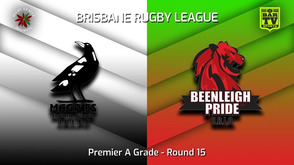 230715-BRL Round 15 - Premier A Grade - Southern Suburbs Magpies v Beenleigh Pride Slate Image