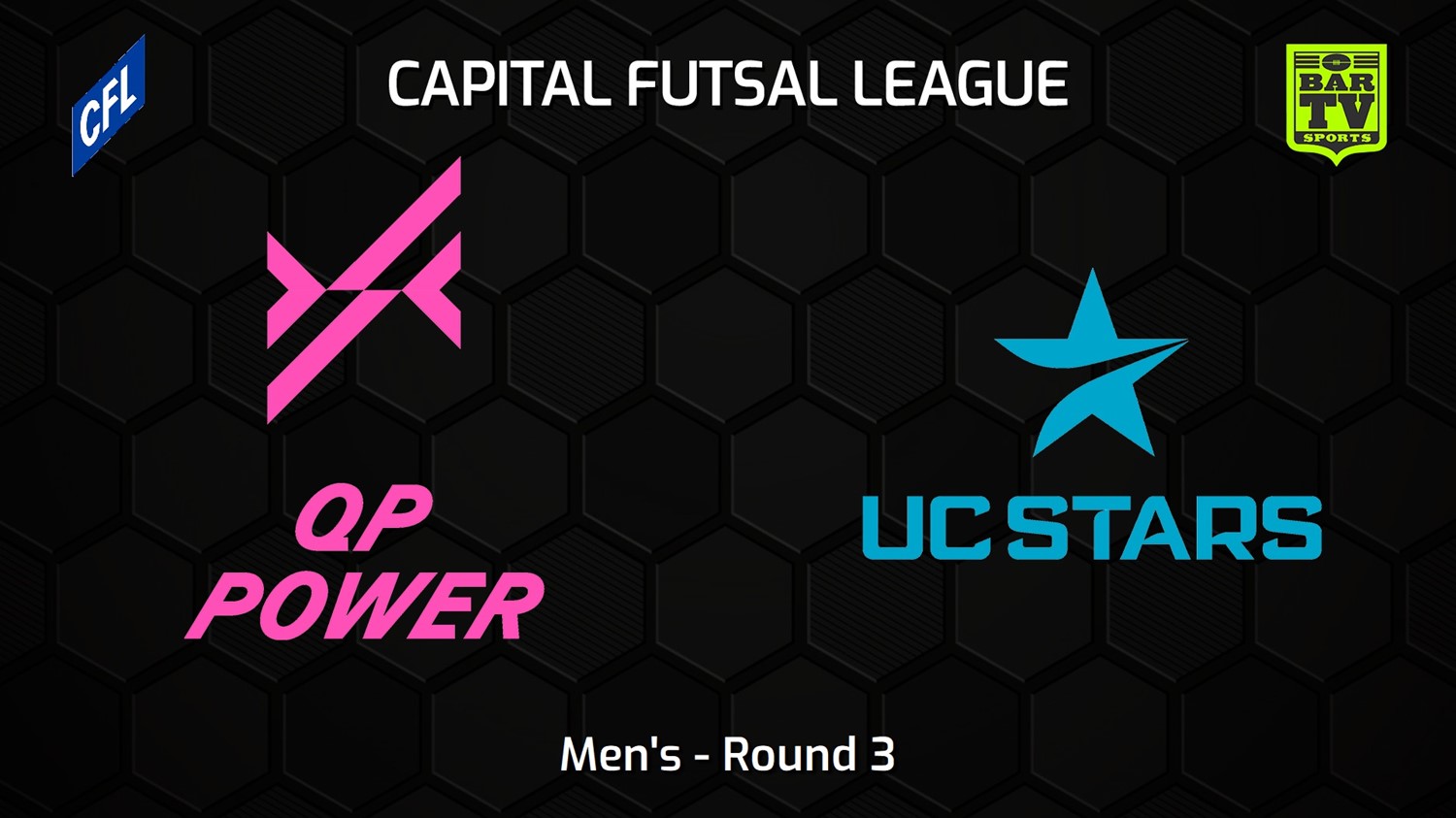 221112-Capital Football Futsal Round 3 - Men's - Queanbeyan-Palerang Power v UC Stars FC Minigame Slate Image