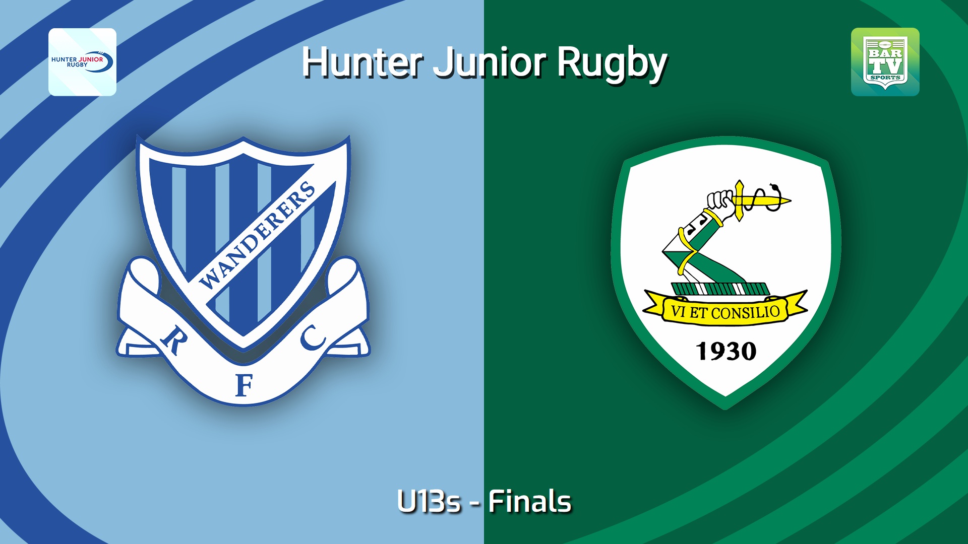 260816-video-Hunter Junior Rugby Union Finals - U13s - Wanderers v Merewether Carlton Slate Image