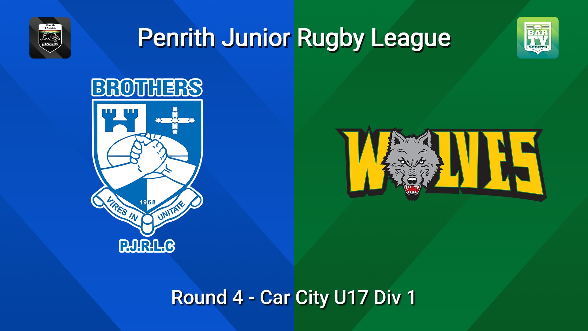 260516-video-Penrith & District Junior Rugby League Round 4 - Car City U17 Div 1 - Brothers v Windsor Wolves Slate Image
