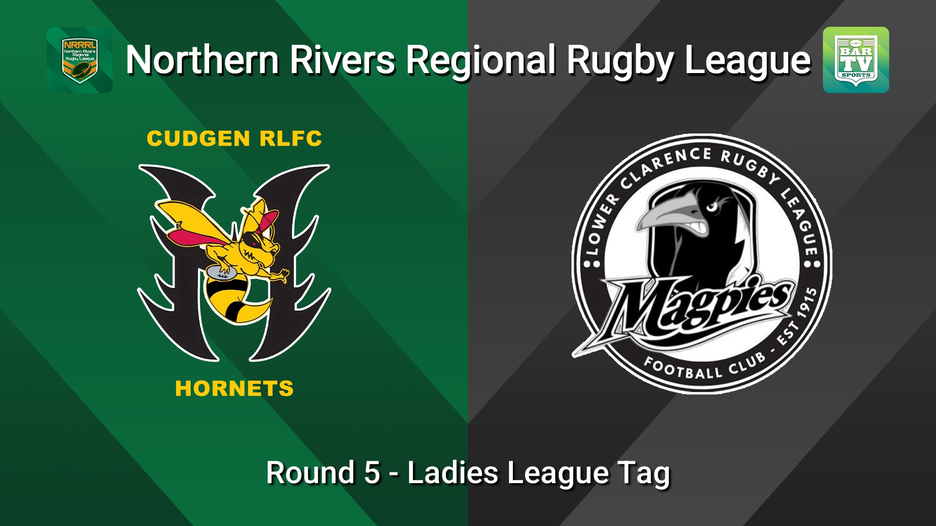 260517-video-Northern Rivers Round 5 - Ladies League Tag - Cudgen Hornets v Lower Clarence Magpies Slate Image