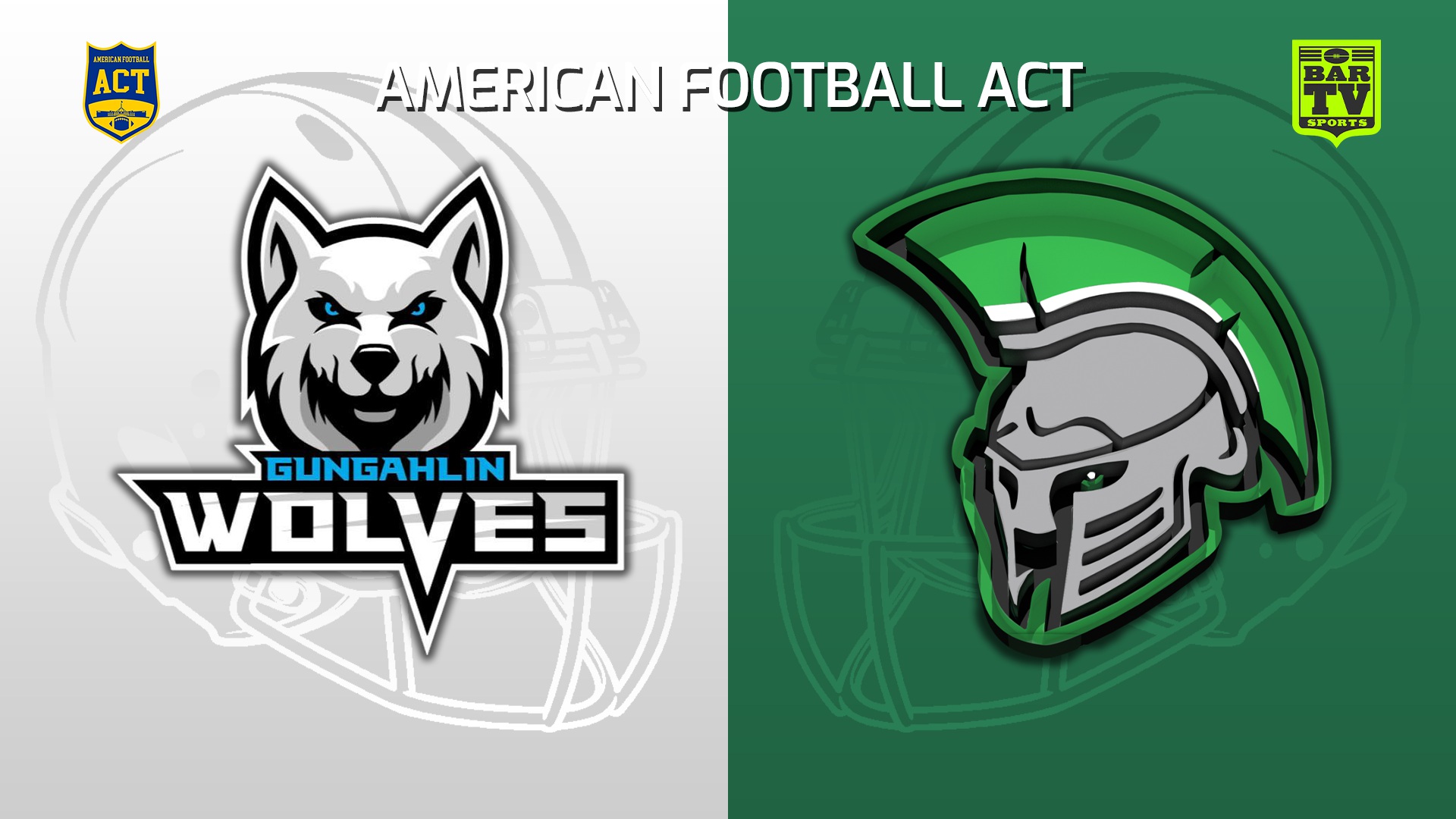 241109-video-American Football ACT Round 10 - Seniors - Gungahlin Wolves v Gladiators Gridiron Slate Image
