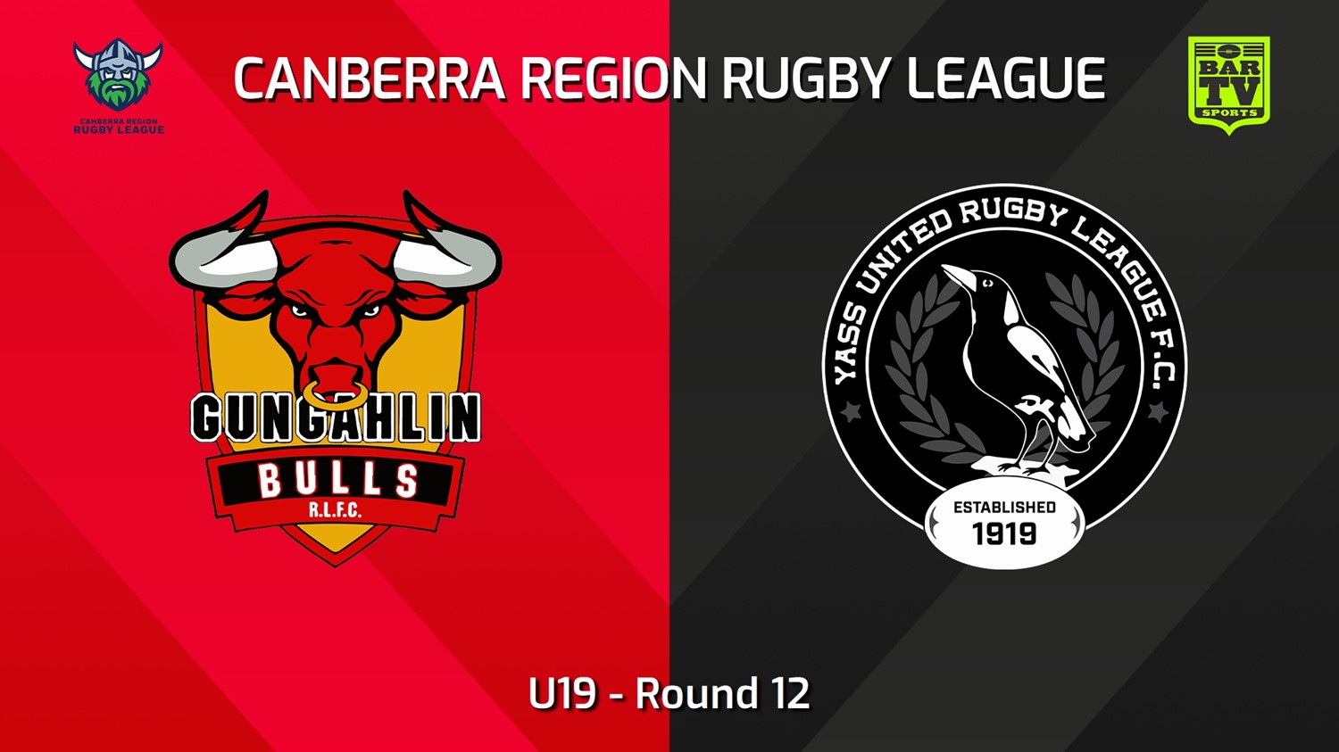 240629-video-Canberra Round 12 - U19 - Gungahlin Bulls v Yass Magpies Slate Image