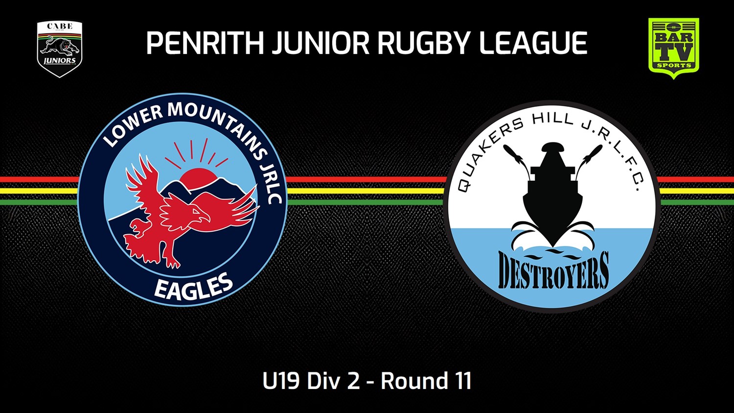240629-video-Penrith & District Junior Rugby League Round 11 - U19 Div 2 - Lower Mountains v Quakers Hill Destroyers Slate Image