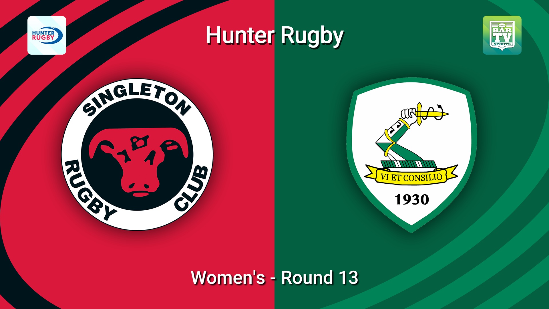 260725-video-Hunter Rugby Round 13 - Women's - Singleton Bulls v Merewether Carlton Slate Image