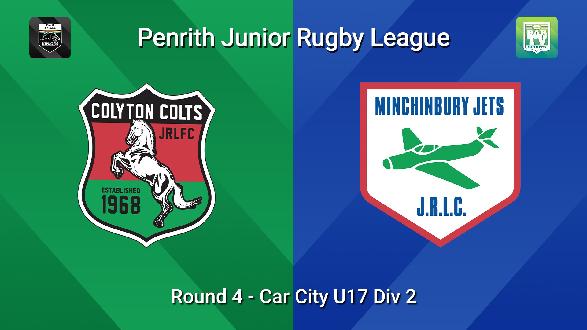 260516-video-Penrith & District Junior Rugby League Round 4 - Car City U17 Div 2 - Colyton v Minchinbury Slate Image