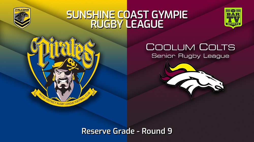 230610-Sunshine Coast RL Round 9 - Reserve Grade - Noosa Pirates v Coolum Colts Slate Image