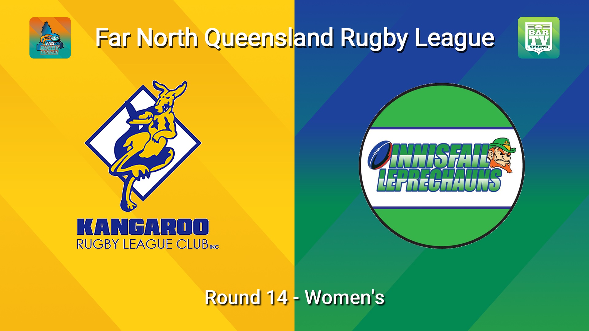 260705-video-FNQ Rugby League Round 14 - Women's - Cairns Kangaroos v Innisfail Leprechauns  Slate Image