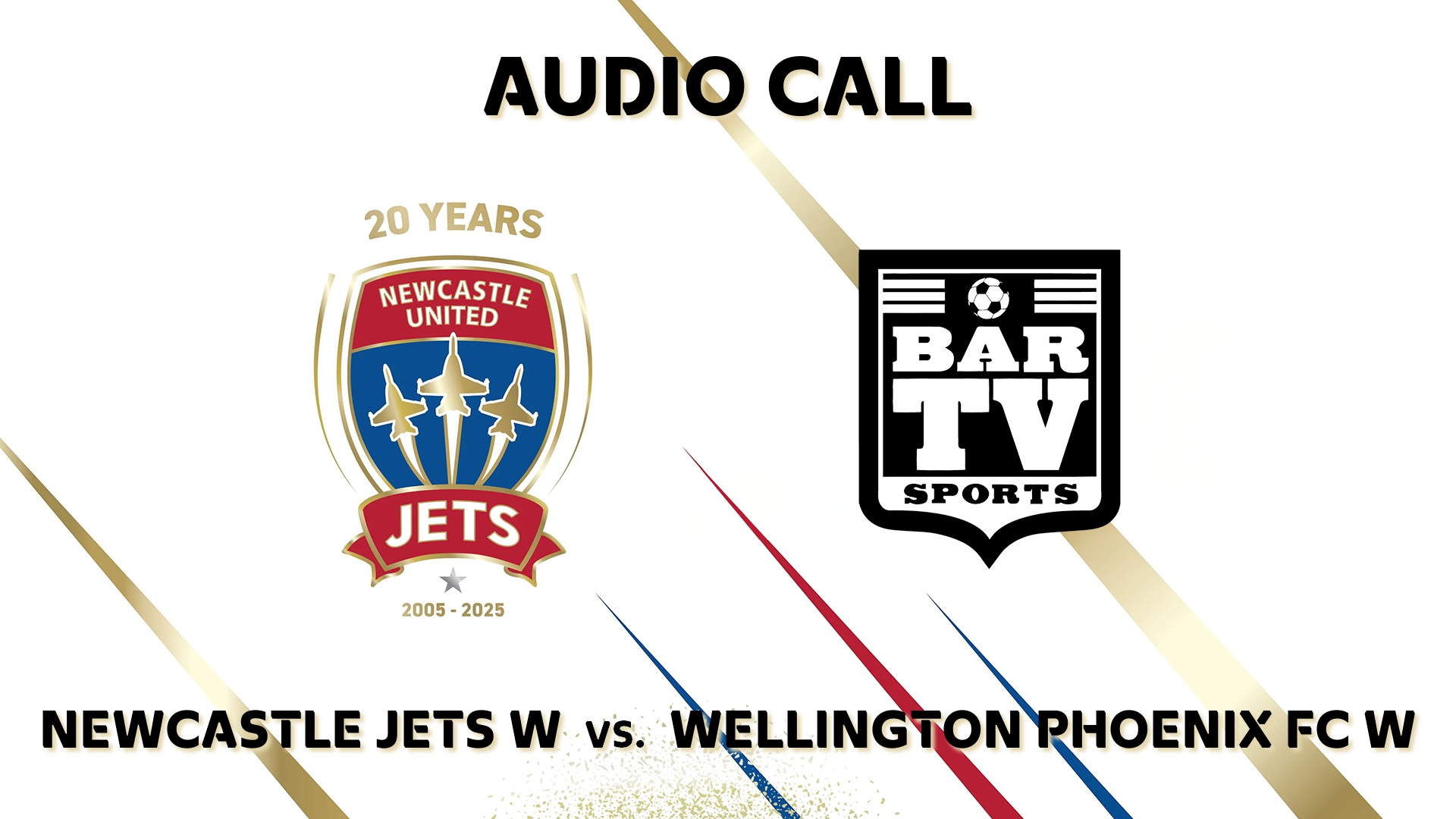 260201-video-Newcastle Jets Audio Call Round 15 - Newcastle Jets W v Wellington Phoenix FC W Slate Image