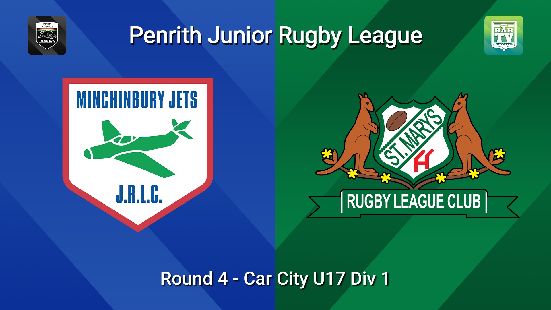 260516-video-Penrith & District Junior Rugby League Round 4 - Car City U17 Div 1 - Minchinbury v St Marys Slate Image