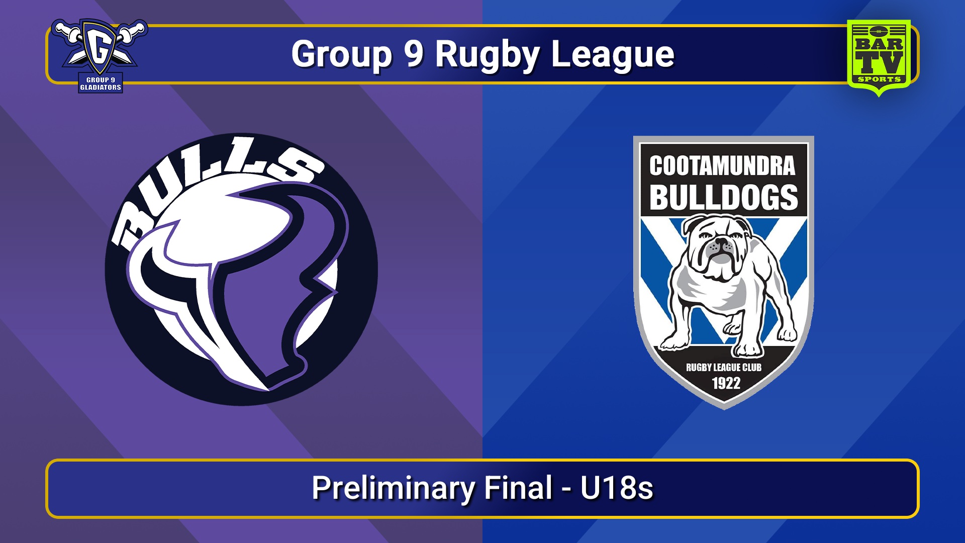 250914-video-Group 9 RL Preliminary Final - U18s - South City Bulls v Cootamundra Bulldogs Minigame Slate Image