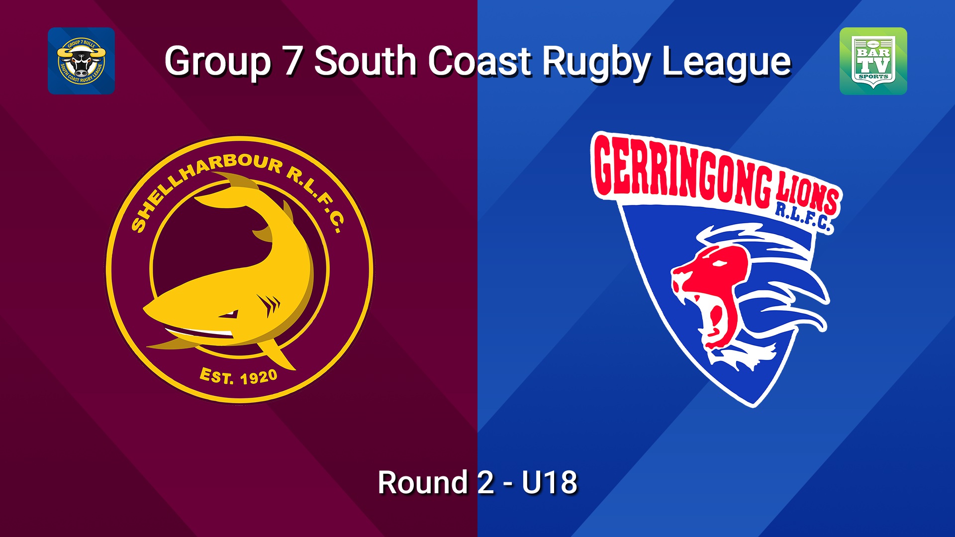 260426-video-South Coast Round 2 - U18 - Shellharbour Sharks v Gerringong Slate Image