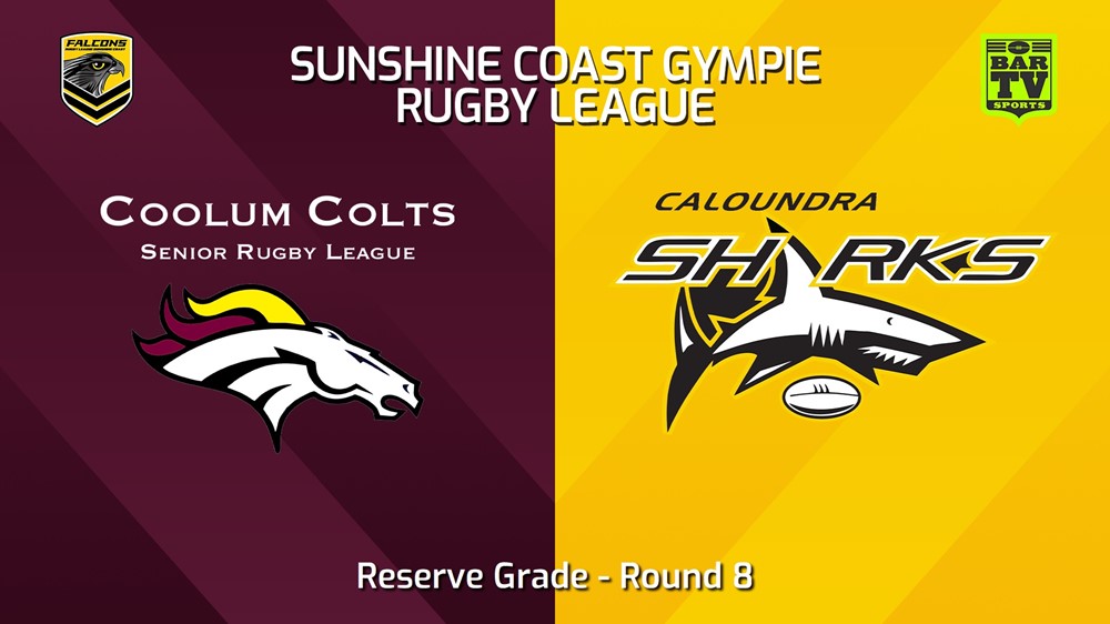 240601-video-Sunshine Coast RL Round 8 - Reserve Grade - Coolum Colts v Caloundra Sharks Slate Image