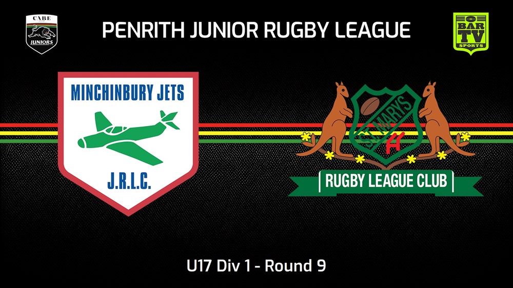 240616-video-Penrith & District Junior Rugby League Round 9 - U17 Div 1 - Minchinbury v St Marys Slate Image