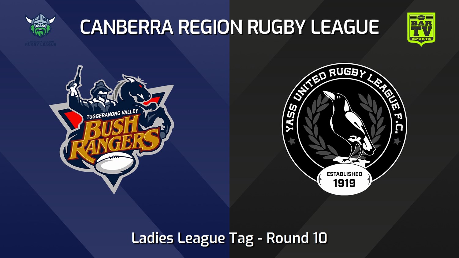 240615-video-Canberra Round 10 - Ladies League Tag - Tuggeranong Bushrangers v Yass Magpies Slate Image