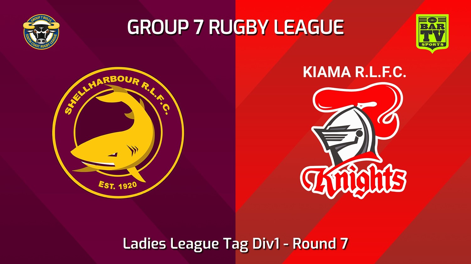 240519-video-South Coast Round 7 - Ladies League Tag Div1 - Shellharbour Sharks v Kiama Knights Slate Image