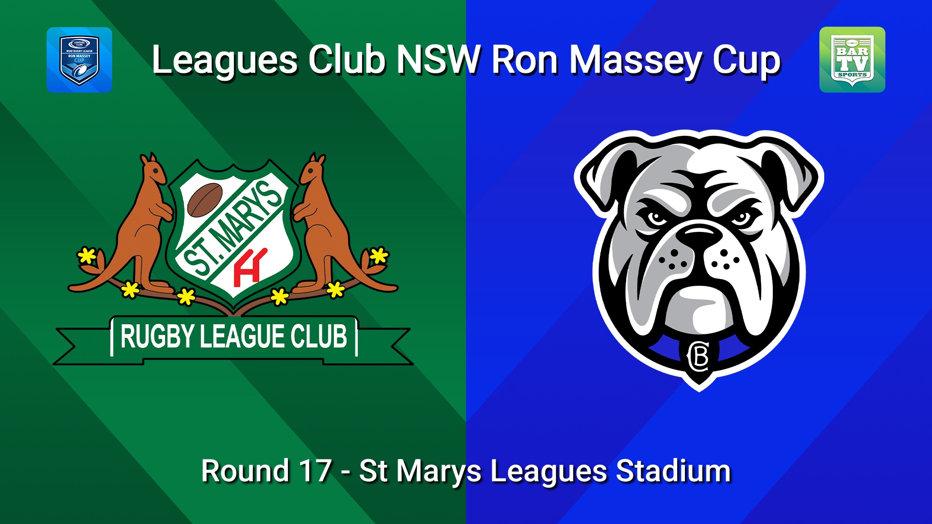 260801-video-Ron Massey Cup Round 17 - St Marys v Canterbury-Bankstown Bulldogs Slate Image