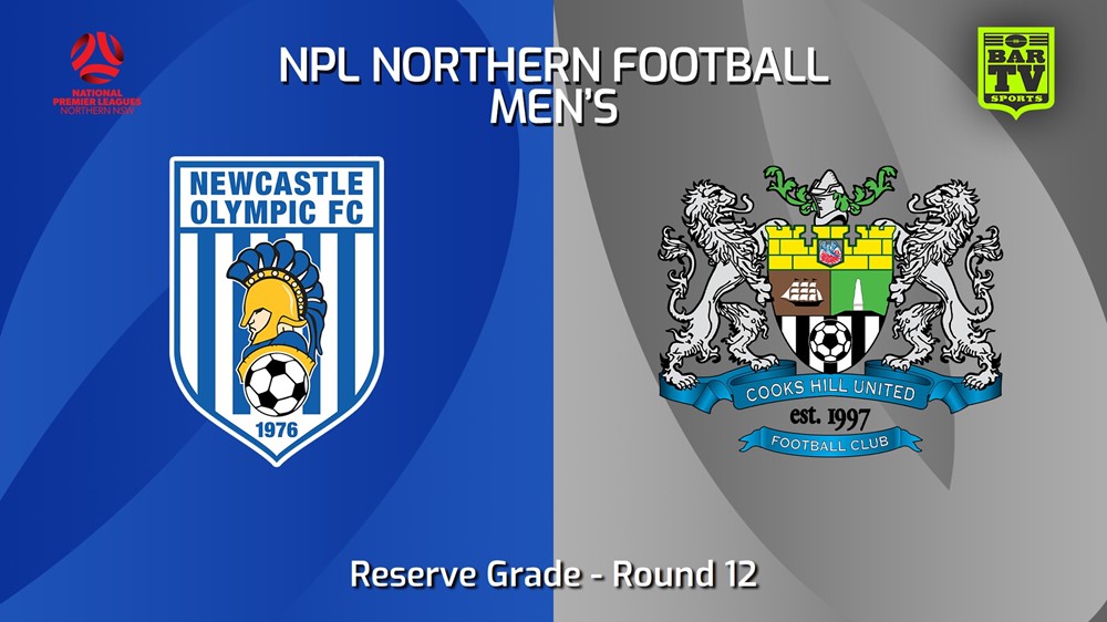 240611-video-NNSW NPLM Res Round 12 - Newcastle Olympic Res v Cooks Hill United FC Res Slate Image