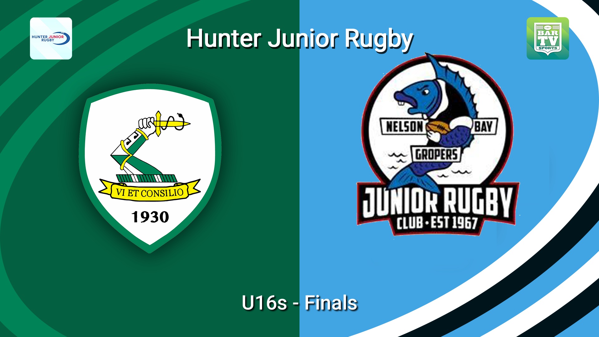 260822-video-Hunter Junior Rugby Union Finals - U16s - Merewether Carlton v Nelson Bay Slate Image