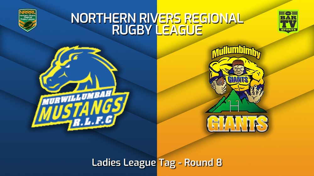 230604-Northern Rivers Round 8 - Ladies League Tag - Murwillumbah Mustangs v Mullumbimby Giants Slate Image