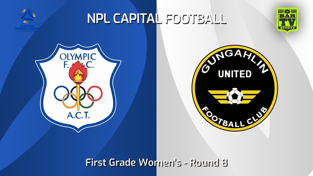 240526-video-Capital Womens Round 8 - Canberra Olympic FC W v Gungahlin United FC W Slate Image