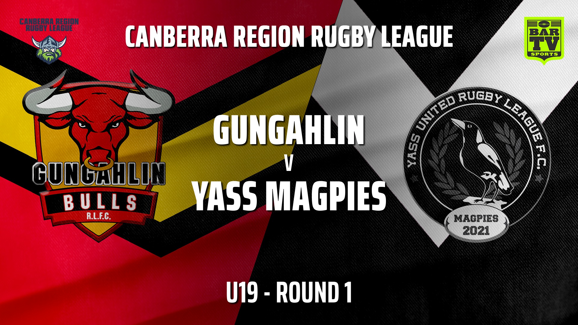 VIDEO: CRRL Round 1 - U19 - Gungahlin Bulls v Yass Magpies