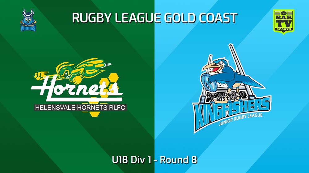 240616-video-Gold Coast Round 8 - U18 Div 1 - Helensvale Hornets v Beaudesert Kingfishers Slate Image