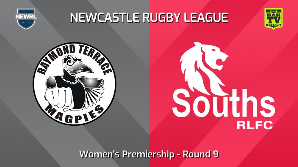 240629-video-Newcastle RL Round 9 - Women's Premiership - Raymond Terrace Magpies v South Newcastle Lions Slate Image