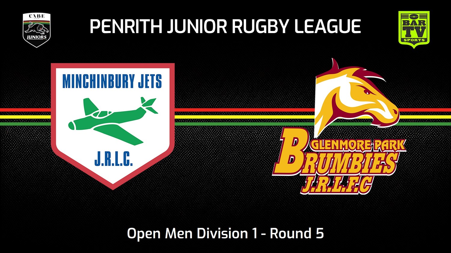 240511-video-Penrith & District Junior Rugby League Round 5 - Open Men Division 1 - Minchinbury v Glenmore Park Brumbies Slate Image