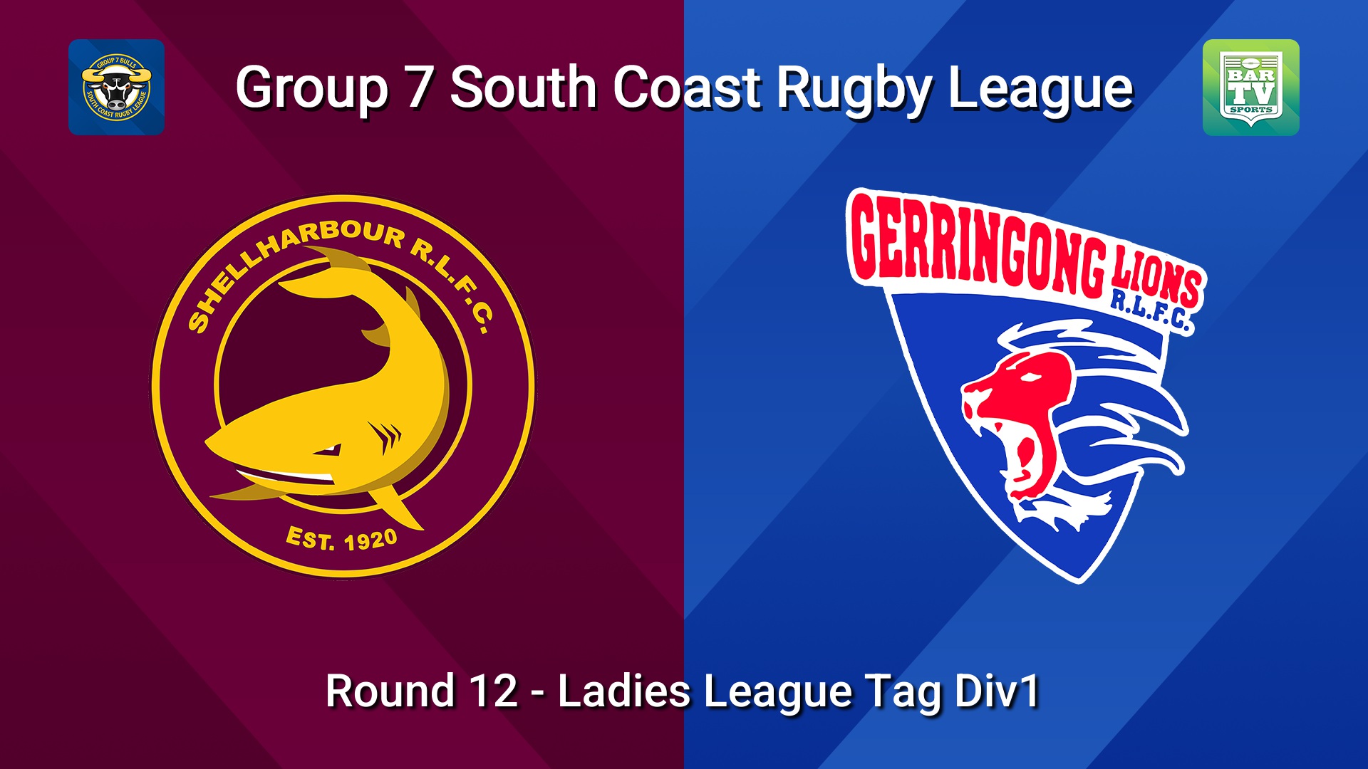 260719-video-South Coast Round 12 - Ladies League Tag Div1 - Shellharbour Sharks v Gerringong Slate Image