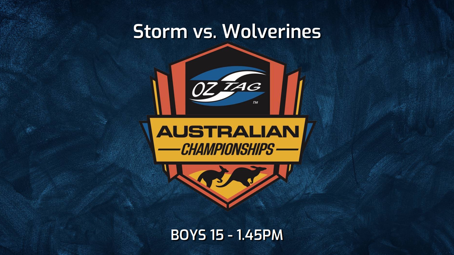 241020-video-Australian Championships - Juniors Grand Final - BOYS 15 - Southern Storm v South West Sydney Wolverines Slate Image