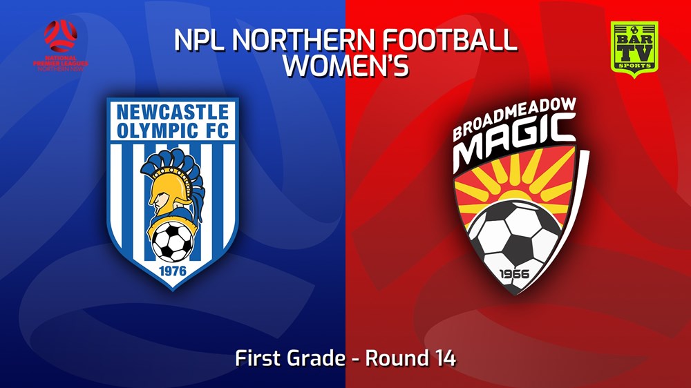 220803-NNSW NPLW Round 14 - Newcastle Olympic FC W v Broadmeadow Magic FC W Slate Image
