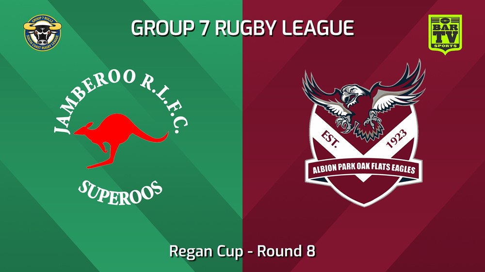 240525-video-South Coast Round 8 - Regan Cup - Jamberoo Superoos v Albion Park Oak Flats Eagles Slate Image
