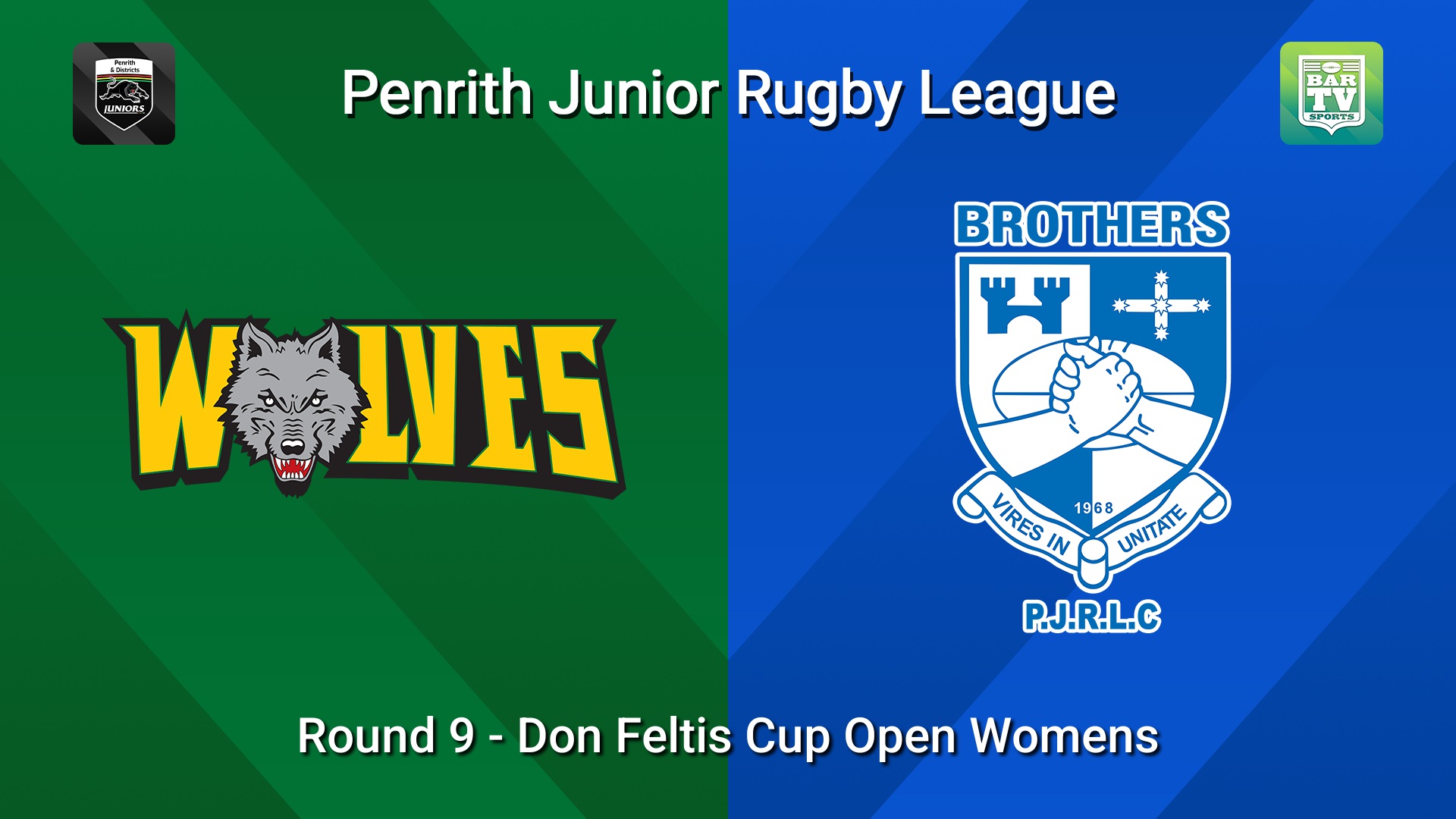 260621-video-Penrith & District Junior Rugby League Round 9 - Don Feltis Cup Open Womens - Windsor Wolves v Brothers Slate Image
