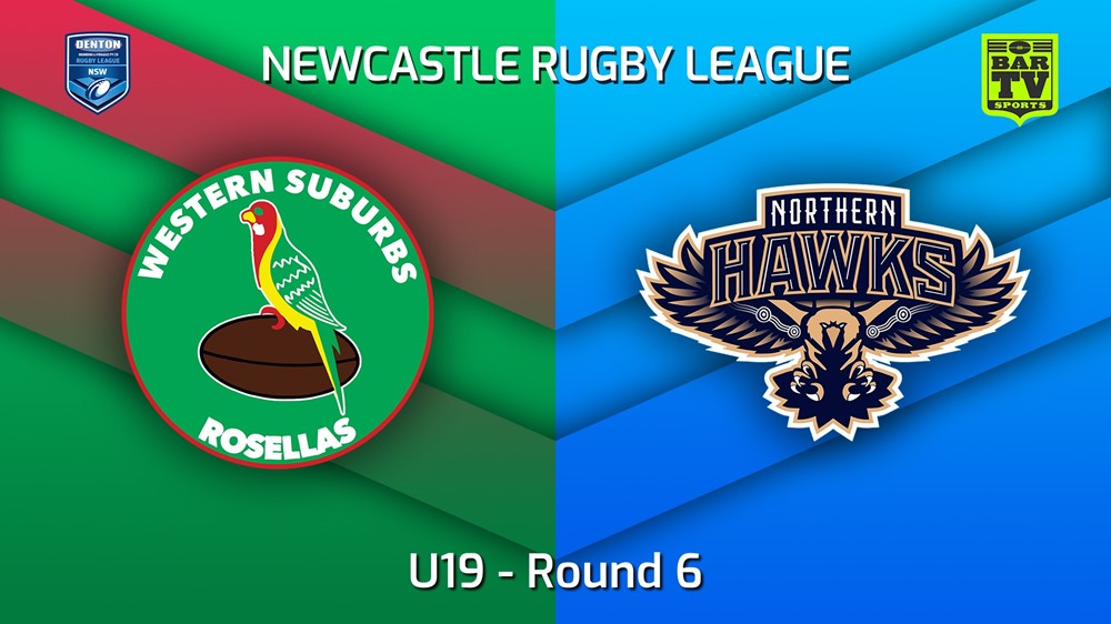 220430-Newcastle Round 6 - U19 - Western Suburbs Rosellas v Northern Hawks Slate Image