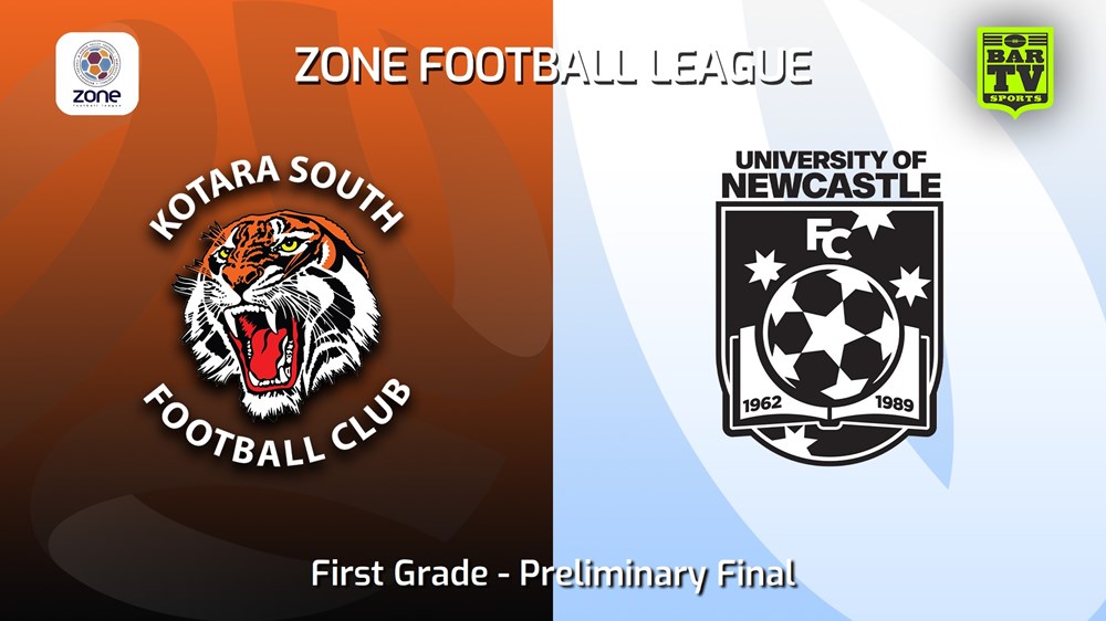 250920-video-Newcastle Zone Football League Preliminary Final - 1st Grade - Kotara South FC v University of Newcastle  Slate Image