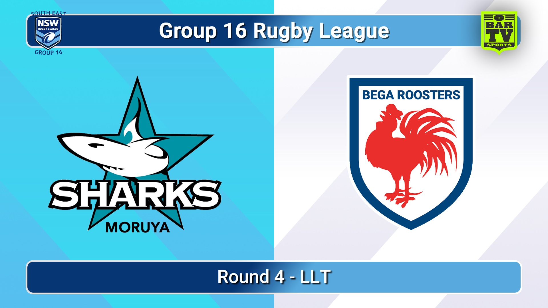 260516-video-Group 16 Rugby League  Round 4 - LLT - Moruya Sharks v Bega Roosters Slate Image