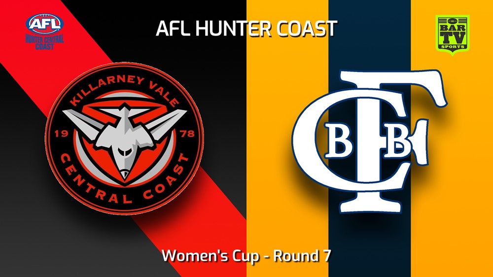 240518-video-AFL Hunter Central Coast Round 7 - Women's Cup - Killarney Vale Bombers v Bateau Bay Slate Image